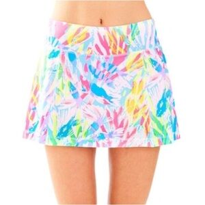 Lilly Pulitzer Luxletic Josephine Skort Women’s XS Sparkling Sands Activewear